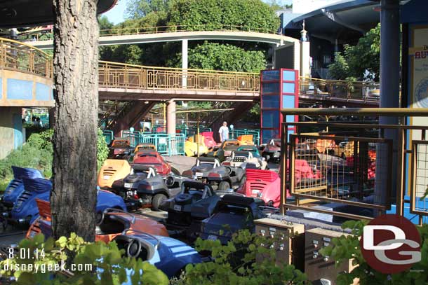 Autopia was closed when I walked by.