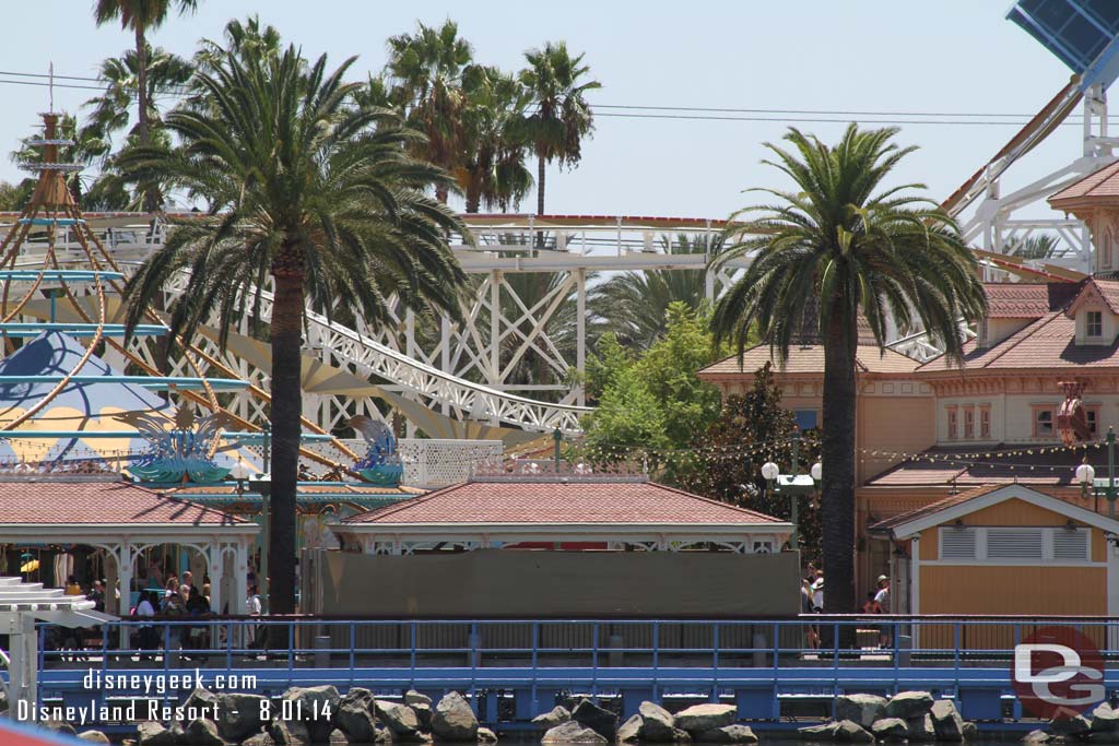 Still working out on the Pier