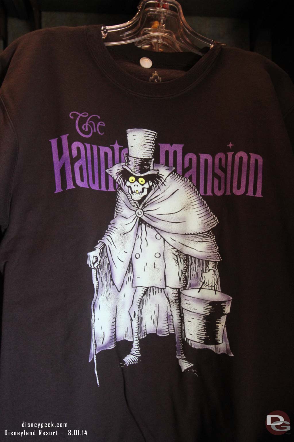 A Hatbox ghost shirt.