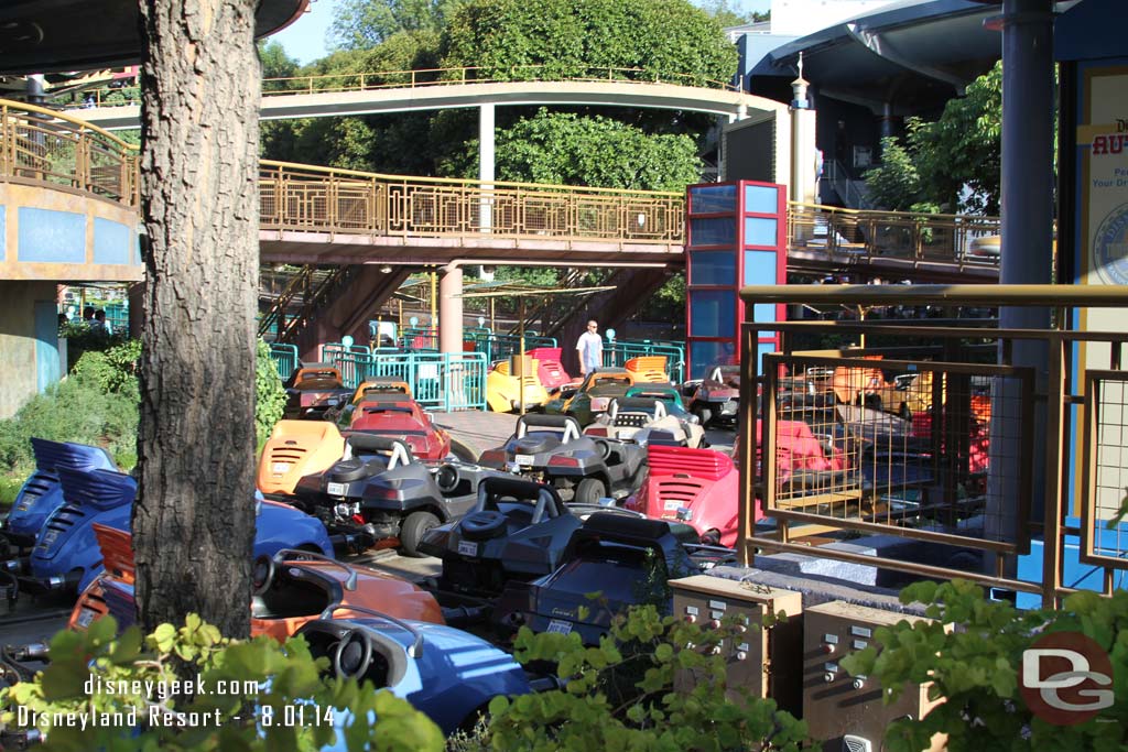 Autopia was closed when I walked by.