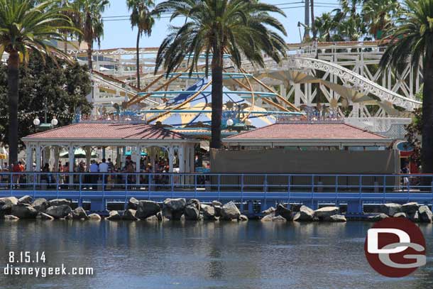 Still working out on the Pier.  I did not walk out there.