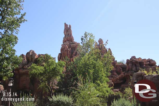 Walking by Big Thunder