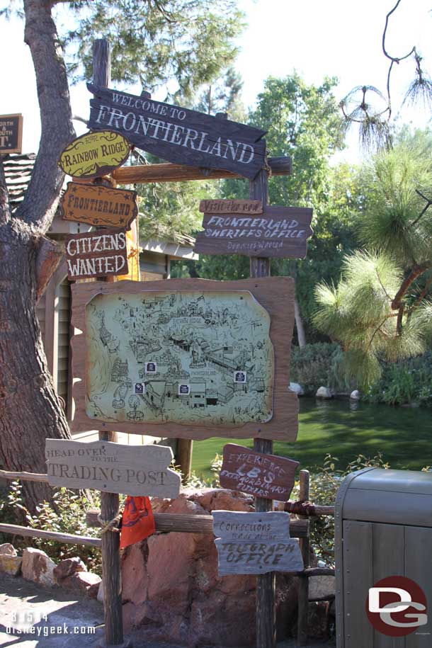 The Legends of Frontierland.  I did not play and did not see as many guests taking part this week, but it was a smaller overall crowd in the park.