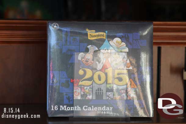 2015 calendars are available.