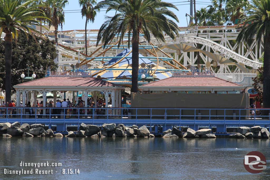 Still working out on the Pier.  I did not walk out there.