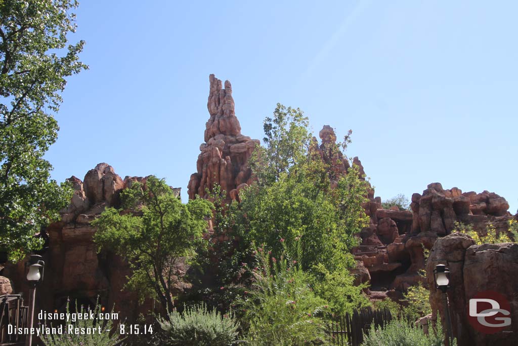 Walking by Big Thunder