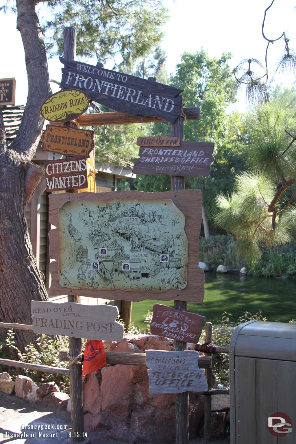 The Legends of Frontierland.  I did not play and did not see as many guests taking part this week, but it was a smaller overall crowd in the park.