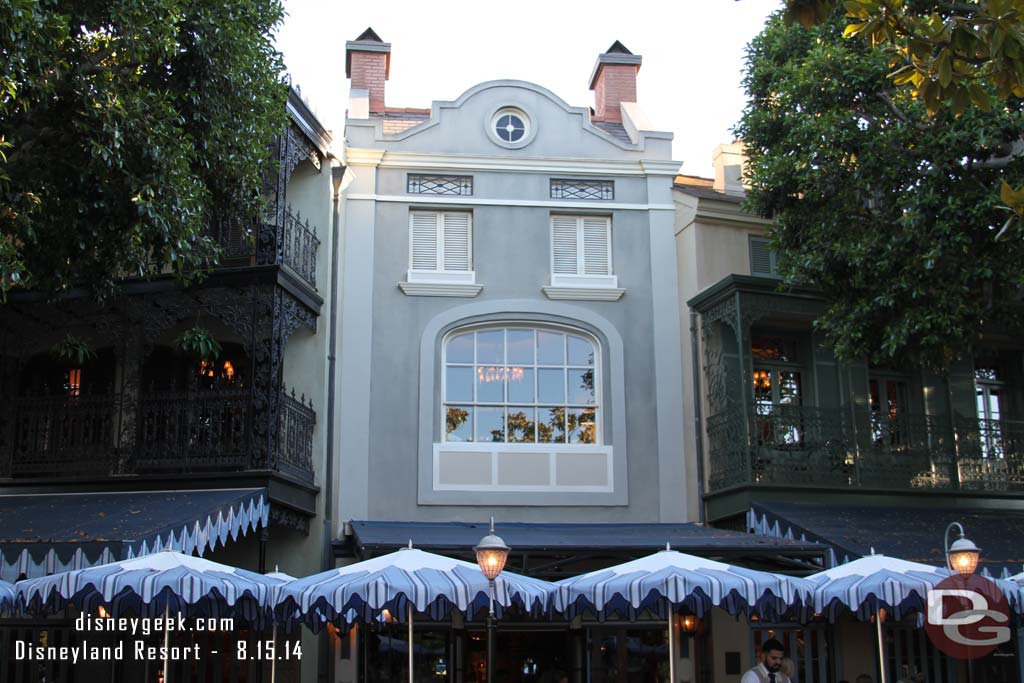 The Club 33 window tweaking has slowed down.. no changes jumped out to me this week.