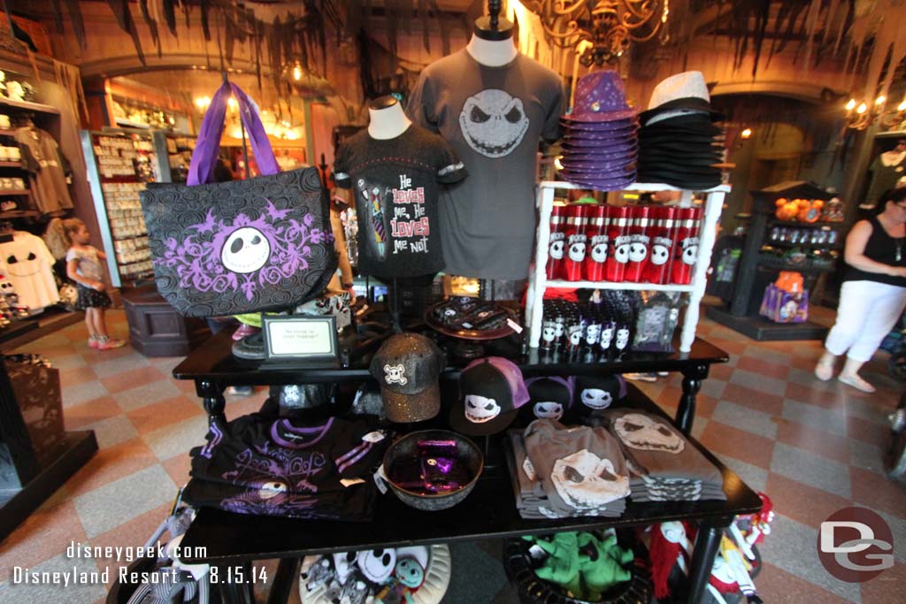 The other section of the store is Nightmare Before Christmas