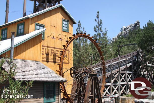 The water wheel is still not in operation.