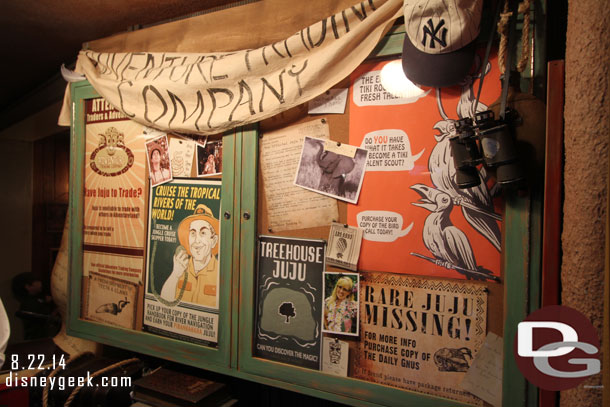 In Adventureland the Adventure Trading Company is still open for business.