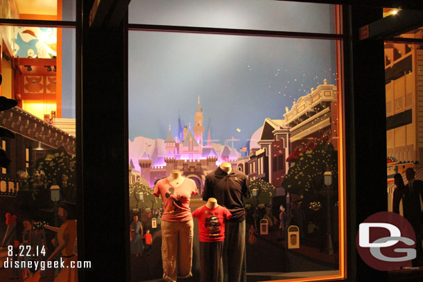 Decided to walk through Downtown Disney.  The World of Disney Windows.