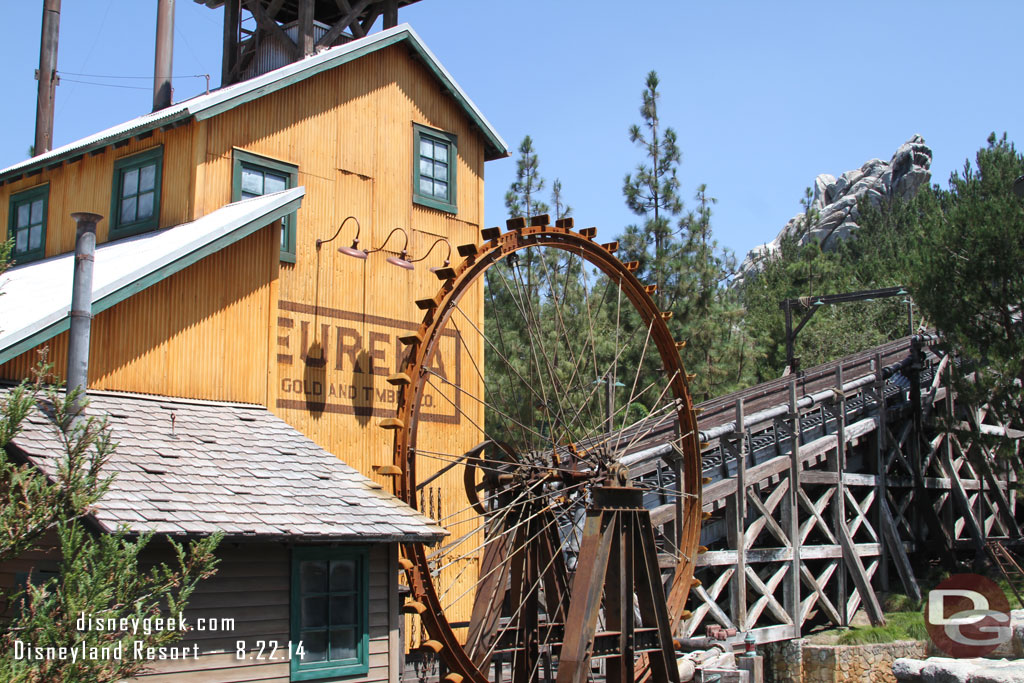 The water wheel is still not in operation.