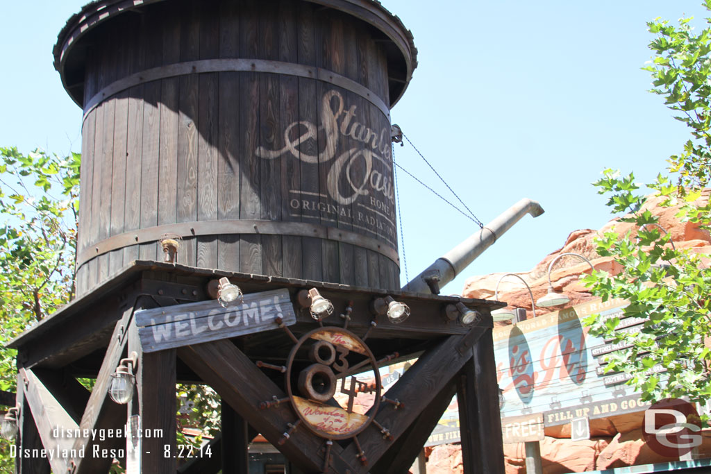 Stopped by Radiator Springs Racers since the single rider line was short, only about 10 minutes.