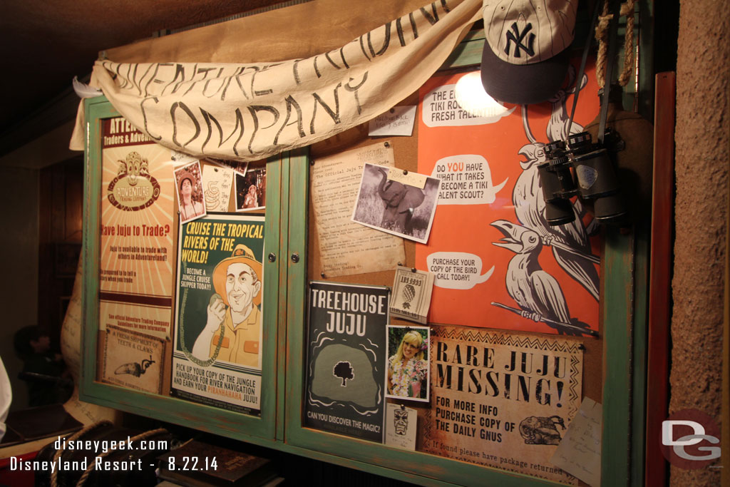 In Adventureland the Adventure Trading Company is still open for business.