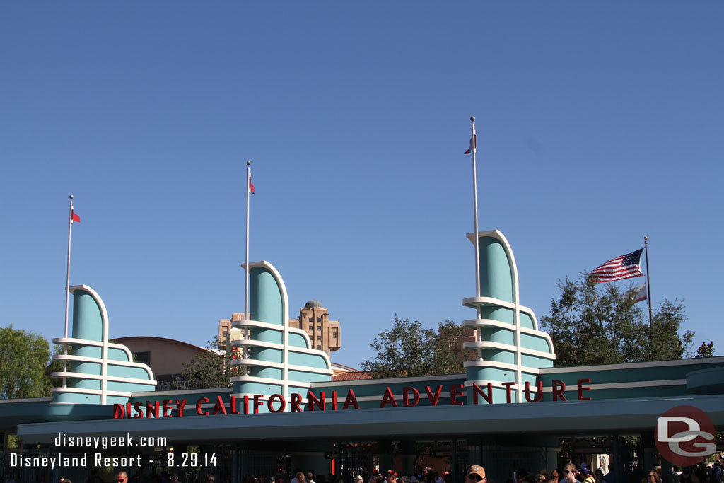 Time to head over to DCA.