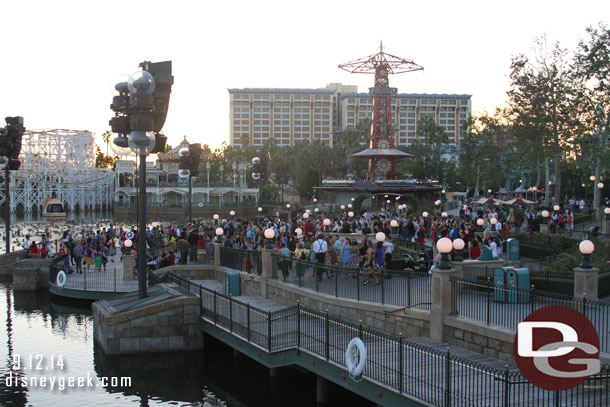 Paradise Park was full of guests.