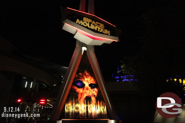 The Ghost Galaxy sign.