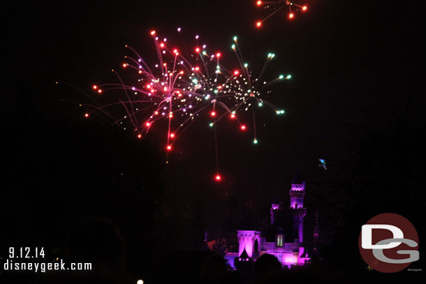 Made it to Main Street for Remember Dreams Come True which is running on weekends until the holidays.