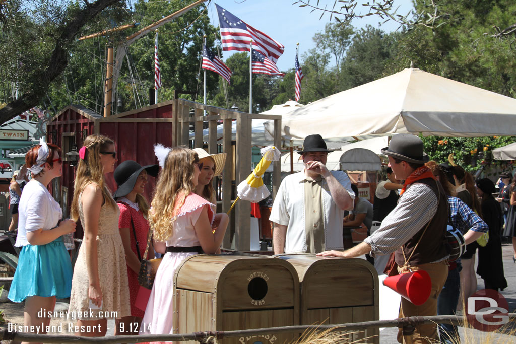 Some sort of Legends of Frontierland meeting going on.  