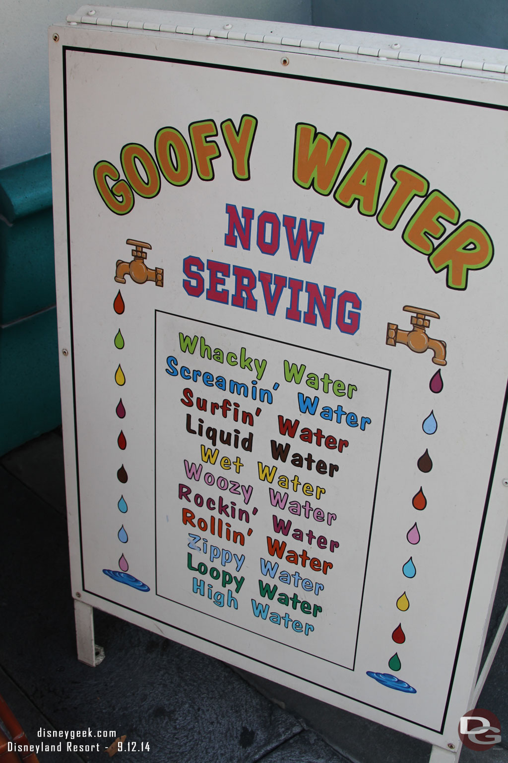 Stopped by get some cold Goofy Water