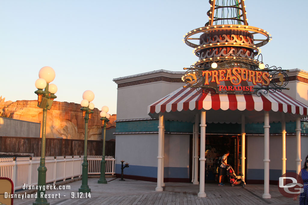 The Duffy Photo area has been removed from outside Paradise Treasures