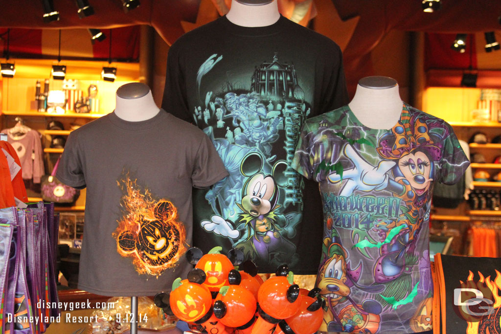 Some Halloween merchandise