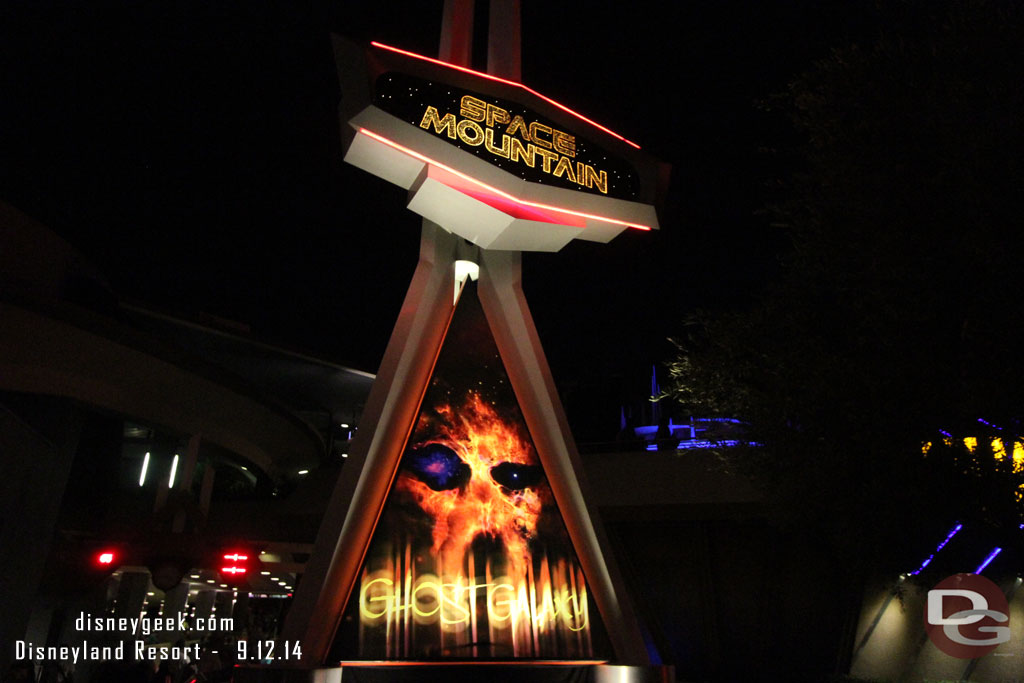 The Ghost Galaxy sign.