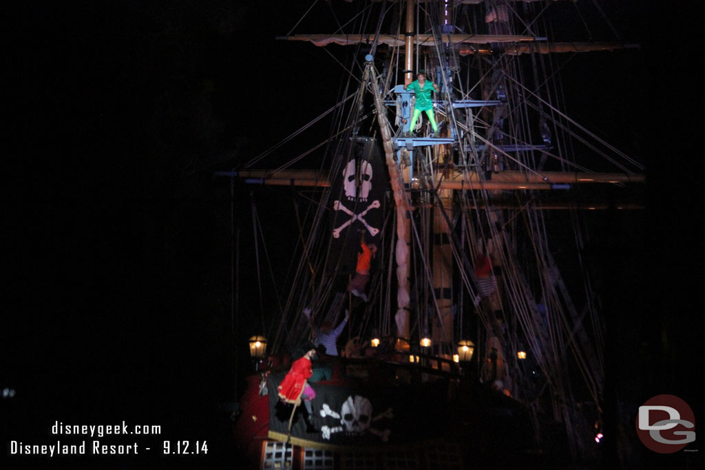 Fantasmic - Peter Pan and Captain Hook