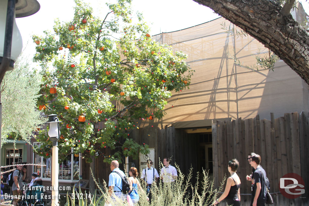 The Ray Bradbury Halloween Tree is back in Frontierland.