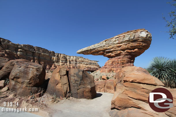 Some random pictures from onboard the Radiator Springs Racers