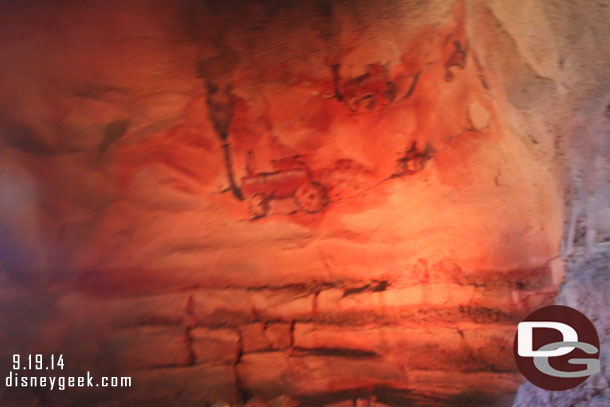 Cave paintings -  - Radiator Springs Racers