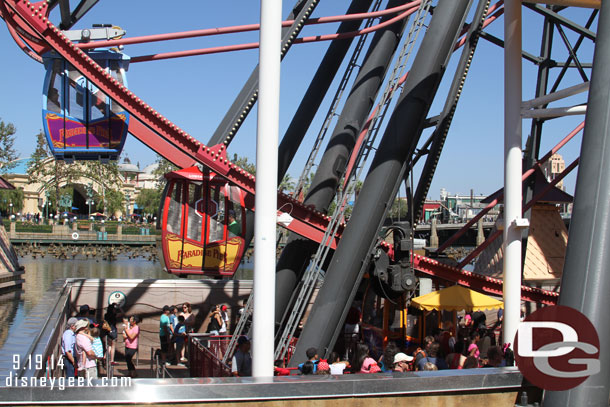 Thought about a Fun Wheel visit but the line was one of the longer ones I spotted this afternoon.