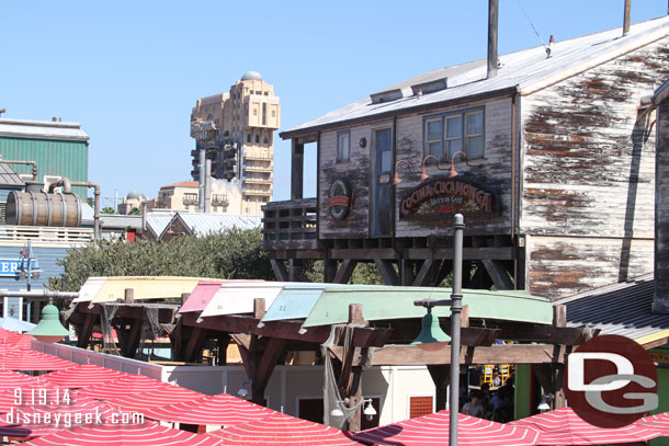 Passing by the Wharf