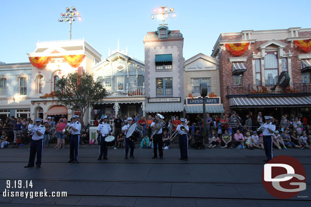 They marched on down the parade route and for their second stop I moved to be in front of them.