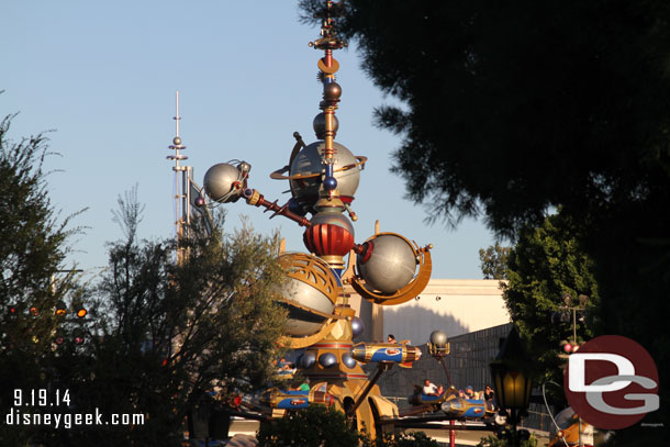 Looking toward Tomorrowland