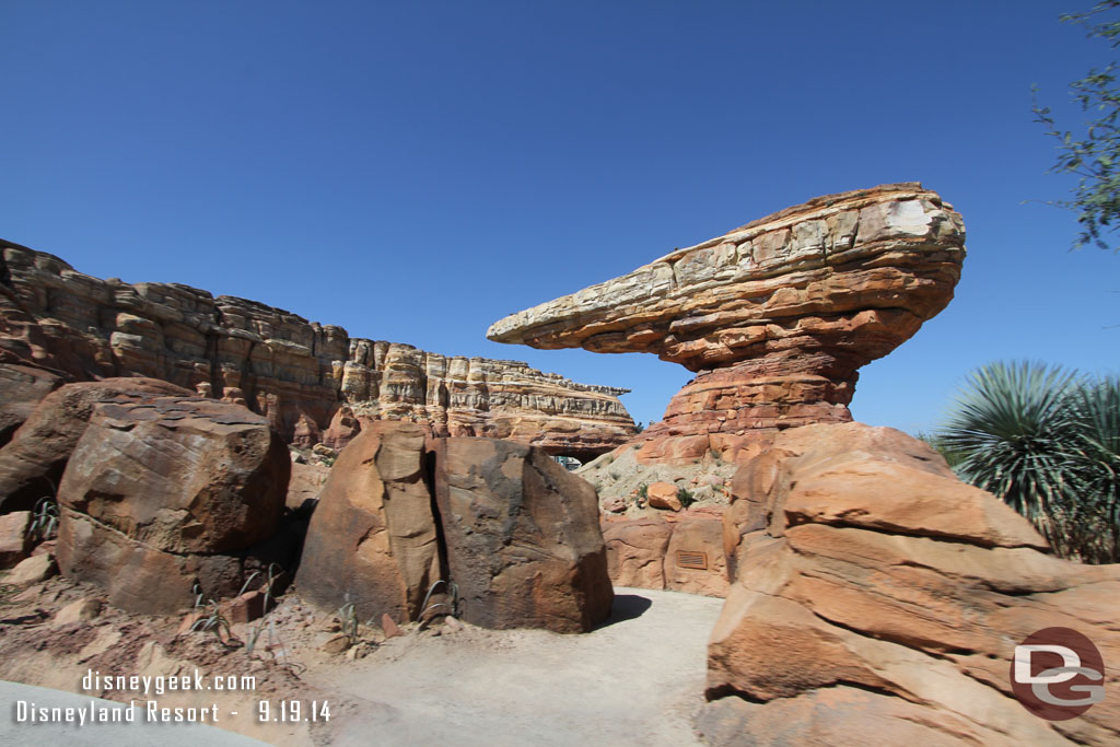 Some random pictures from onboard the Radiator Springs Racers