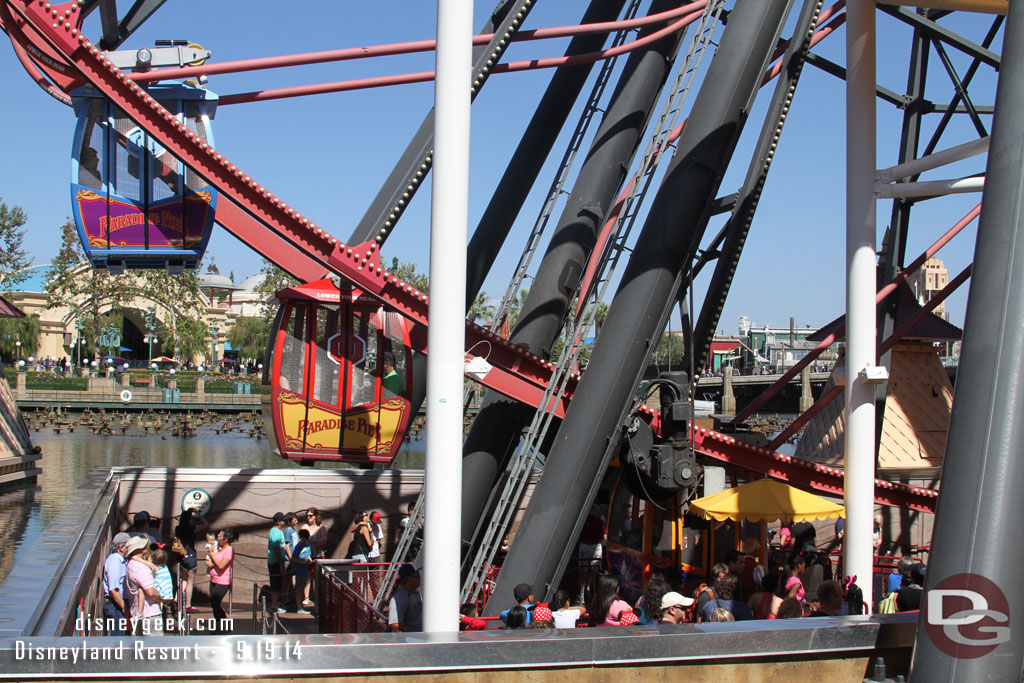 Thought about a Fun Wheel visit but the line was one of the longer ones I spotted this afternoon.