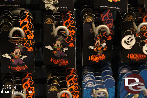 Halloween pins in Off the Page