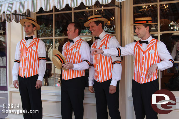 The Dapper Dans of Disneyland