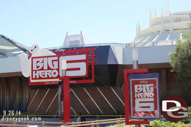 First stop for me the Big Hero 6 preview.