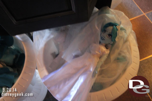 A Haunted Mansion bride doll 