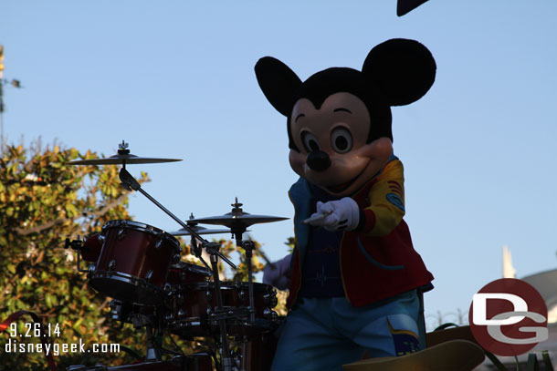 Mickey leading the way in Soundsational