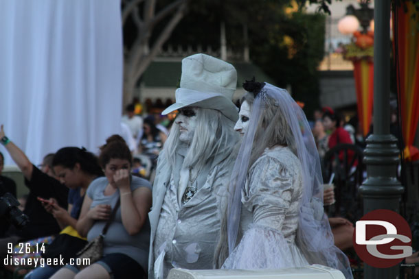 Some of the costumes the party guests wore were quite elaborate.