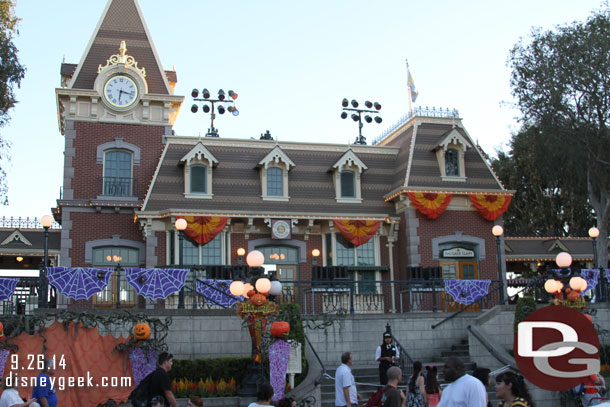 The Train Station was being set up for the party.