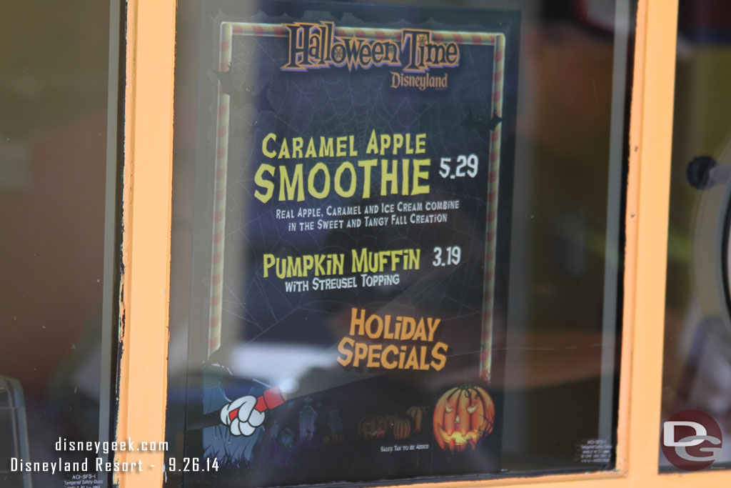 The HalloweenTime offering at Smoozies