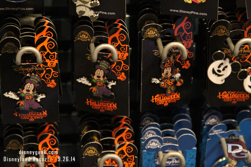 Halloween pins in Off the Page