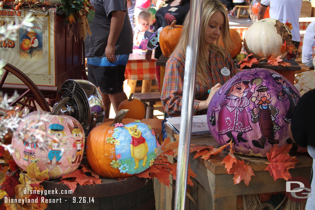 One last look at the pumpkins before moving on.