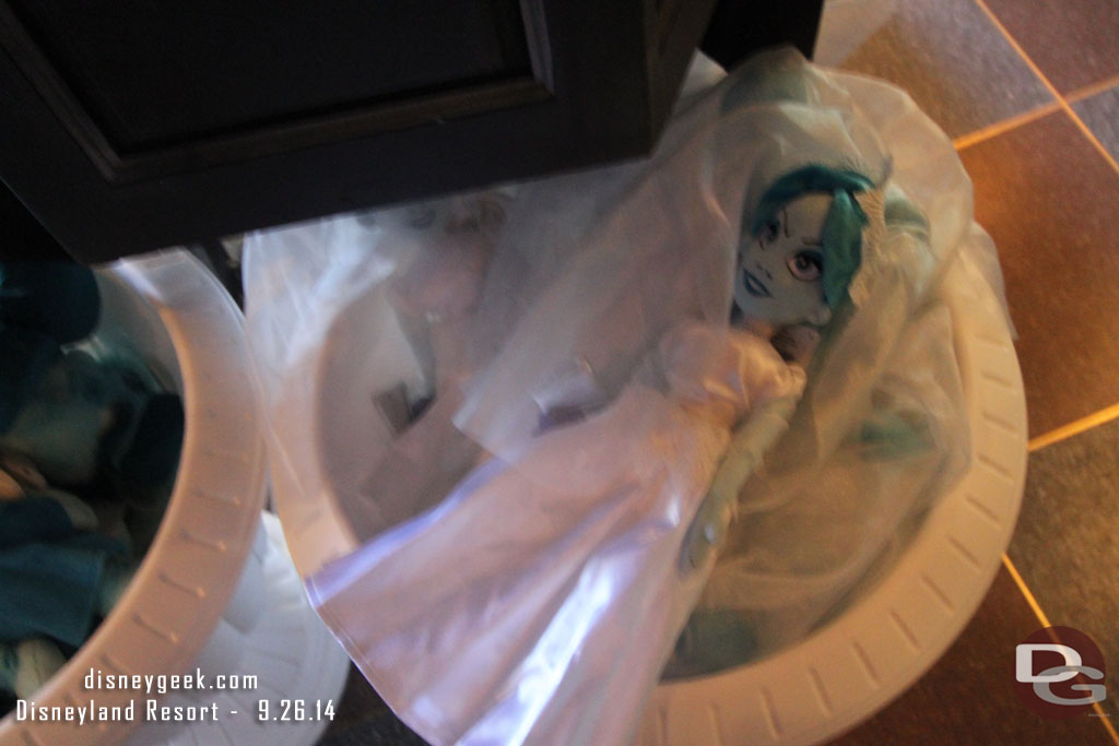 A Haunted Mansion bride doll 