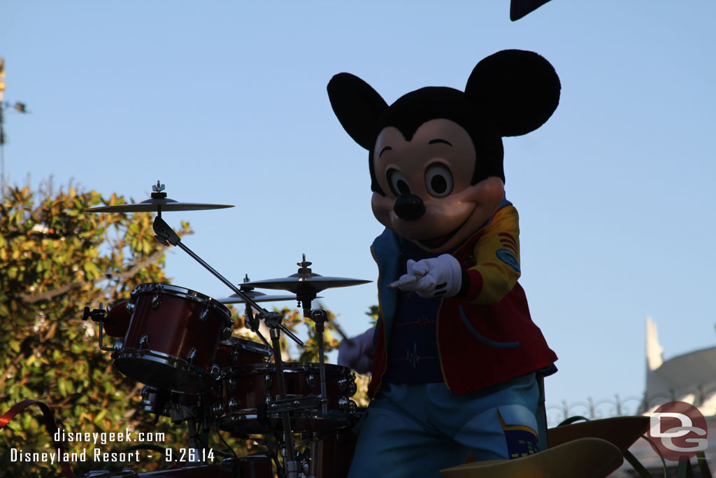 Mickey leading the way in Soundsational